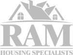RAM housing specialists logo gray